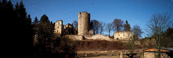 Ruine Prandegg auf Alu