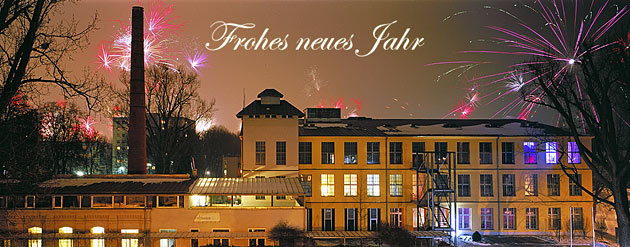 Feuerwerk über der Tuchfabrik als E-Card versenden