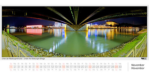 November - Unter der Nibelungenbrücke