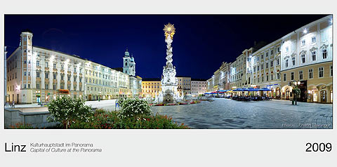 Linz - Europäische Kulturhauptstadt im Panorama