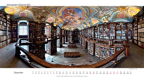 Dezember - Stiftsbibliothek St. Florian