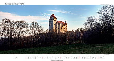 März - Burg Liechtenstein