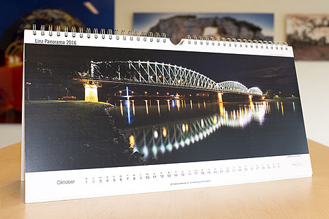 Linz Panorama 2016 - Stehkalender