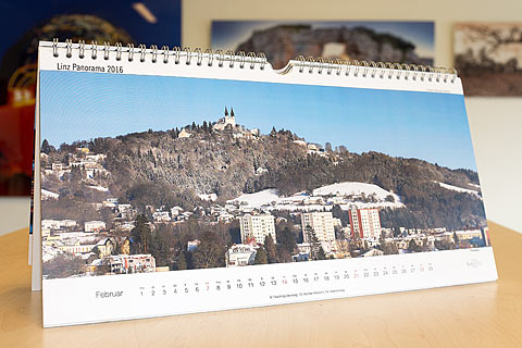 Linz Panorama 2016 - Stehkalender