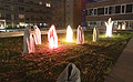 360° Foto Spirit Ghost Parade, Geister im Lenaupark, Galerie Artpark in Linz