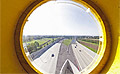 360° Foto Bullauge im Dachgescho� des Bellevue