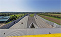 Bellevue - obere Terrasse, Blick auf Autobahn - MÃ¼hlkreisautobahn