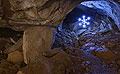 Dachstein Rieseneishöhle  - Kristall - Kunstinstallation Kristall