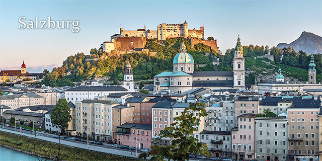 Salzburg als E-Card versenden