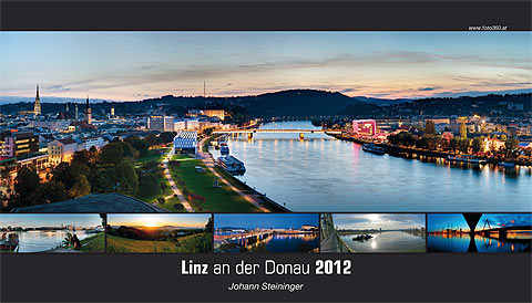 Linz an der Donau 2012 - Titelblatt