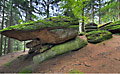 360° Foto Naturpark Mühlviertel in Rechberg, Wackelsteine im Wald