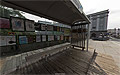 360° Foto Weltrettung - Bushaltestelle als Ideenpool f�r die Rettung der Welt